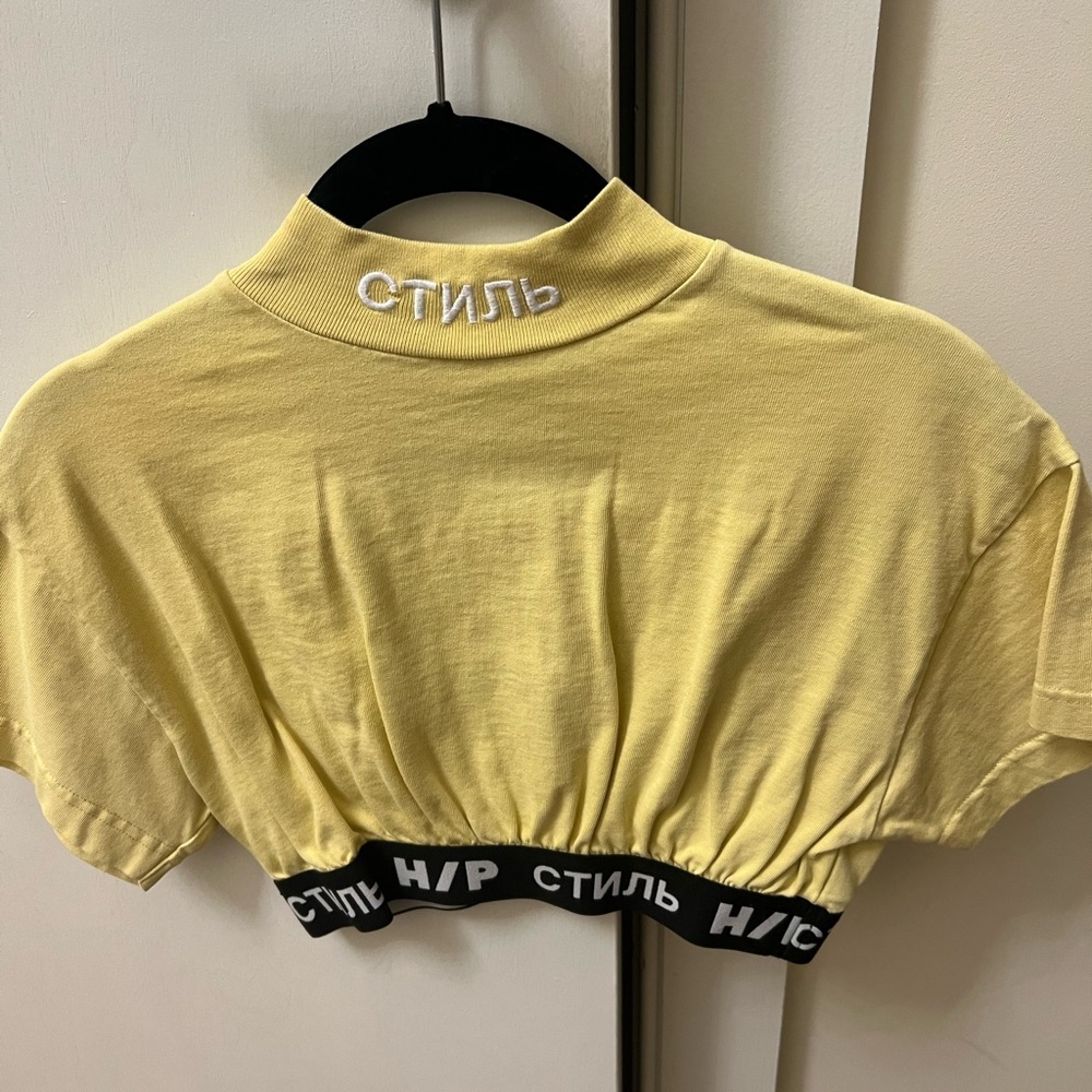 Heron Preston crop top